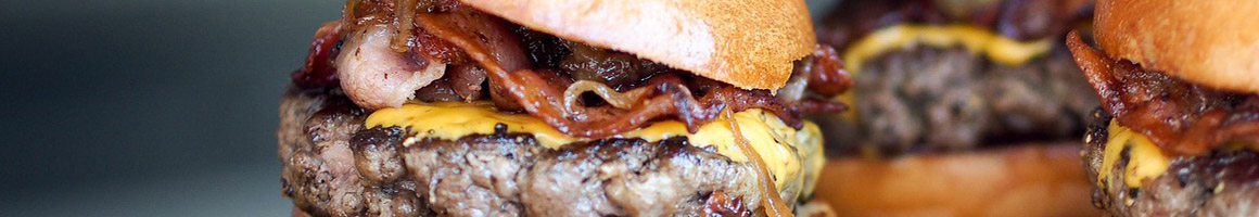 Eating Burger at Brian's Super Burger restaurant in San Bernardino, CA.